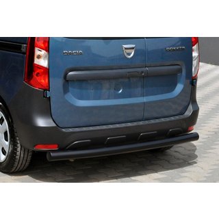 Bakre skyddsbåge AK002 Black (rostfritt stål) Renault Dokker 2013–2022 foto 1