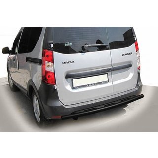 Bakre skyddsbåge AK002 Black (rostfritt stål) Dacia Dokker 2013–2022 foto 2