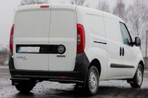 Fiat Doblo II 2010–2022 Bakre hörnbågar AK003 Black (rostfritt stål) foto 2
