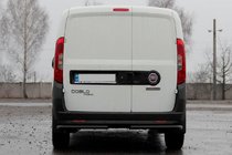 Fiat Doblo II 2010–2022 Bakre hörnbågar AK003 Black (rostfritt stål) foto 3