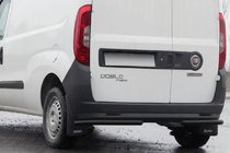 Fiat Doblo II 2010–2022 Bakre hörnbågar AK003 Black (rostfritt stål) foto 1