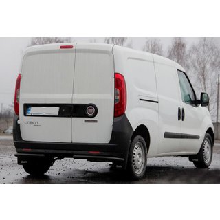 Bakre hörnbågar AK003 Black (rostfritt stål) Fiat Doblo II 2010–2022 foto 2