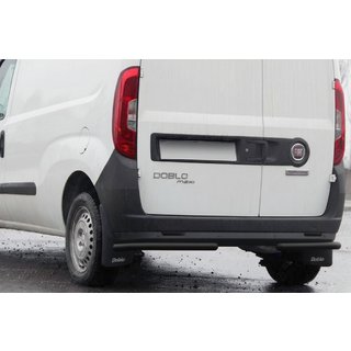 Bakre hörnbågar AK003 Black (rostfritt stål) Fiat Doblo II 2010–2022 foto 1