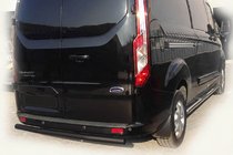 Ford Custom 2013–2022 Bakre skyddsbåge AK002 Black (rostfritt stål) foto 5
