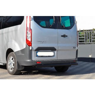 Bakre skyddsbåge AK002 Black (rostfritt stål) Ford Custom 2013–2022 foto 1
