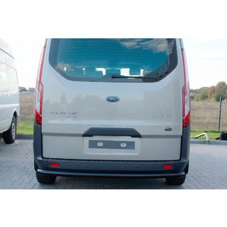 Bakre skyddsbåge AK002 Black (rostfritt stål) Ford Custom 2013–2022 foto 4