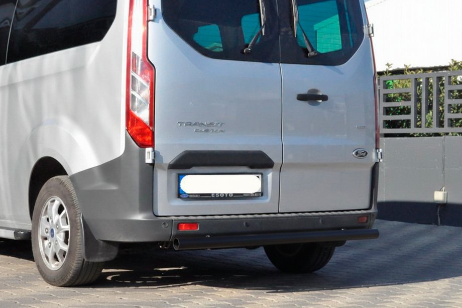 Ford Custom 2013–2022 Bakre skyddsbåge AK002 Black (rostfritt stål) Image