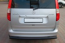 Mercedes Vaneo W414 2001–2005 Bakre skyddsbåge Black (rostfritt) foto 1