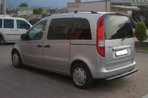 Mercedes Vaneo W414 2001–2005 Bakre skyddsbåge Black (rostfritt) foto 2