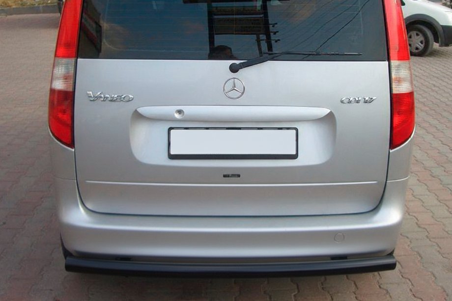 Mercedes Vaneo W414 2001–2005 Bakre skyddsbåge Black (rostfritt) Image