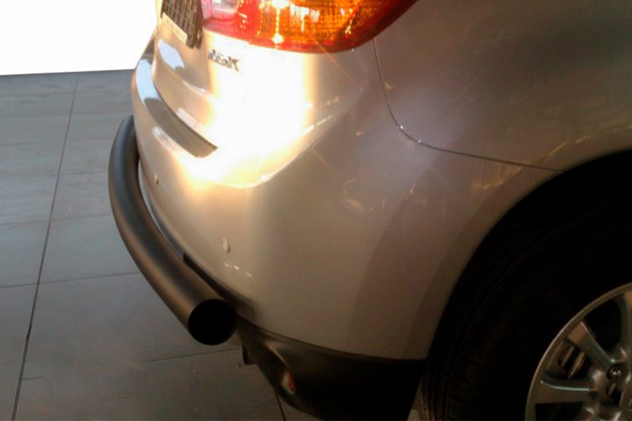 Mitsubishi ASX 2010–2023 Bakre skyddsbåge AK002 Black (rostfritt stål) Image