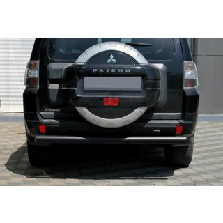 Bakre skyddsbåge AK002 Black (rostfritt stål) Mitsubishi Pajero Wagon IV 2006–2021 foto 1