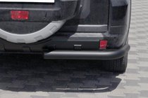 Mitsubishi Pajero Wagon IV 2006–2021 Bakre skyddsbåge AK003 Black (rostfritt stål) foto 2