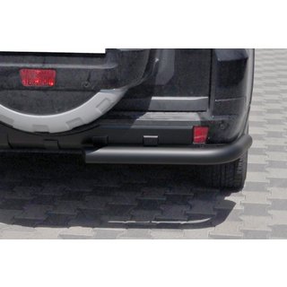 Bakre skyddsbåge AK003 Black (rostfritt stål) Mitsubishi Pajero Wagon IV 2006–2021 foto 2