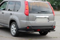 Nissan X-trail T31 2007–2014 Bakre hörn AK003 Black (2 st, rostfritt stål) foto 2