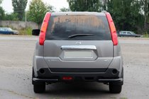 Nissan X-trail T31 2007–2014 Bakre hörn AK003 Black (2 st, rostfritt stål) foto 3