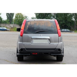 Bakre hörn AK003 Black (2 st, rostfritt stål) Nissan X-trail T31 2007–2014 foto 3