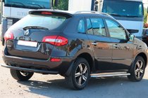 Renault Koleos 2008–2016 Bakre skyddsbåge AK002 Black (rostfritt stål) foto 2