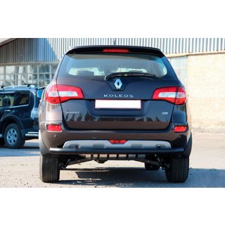 Bakre skyddsbåge AK002 Black (rostfritt stål) Renault Koleos 2008–2016 foto 3