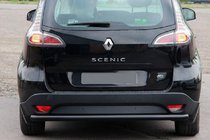 Renault Scenic/Grand 2009–2016 Bakre skyddsbåge AK002 Black (rostfritt stål) foto 1
