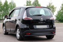 Renault Scenic/Grand 2009–2016 Bakre skyddsbåge AK002 Black (rostfritt stål) foto 3