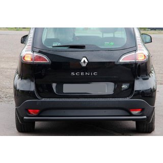Bakre skyddsbåge AK002 Black (rostfritt stål) Renault Scenic/Grand 2009–2016 foto 1