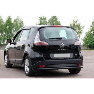 Bakre skyddsbåge AK002 Black (rostfritt stål) Renault Scenic/Grand 2009–2016 foto 3