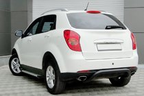 SsangYong Korando 2010–2019 Bakre skyddsbåge AK006 Black (rostfritt stål) foto 1