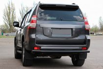 Toyota Land Cruiser Prado 150 2009–2023 Bakre skyddsbåge AK002 Black (rostfritt stål) foto 7