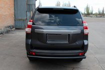 Toyota Land Cruiser Prado 150 2009–2023 Bakre skyddsbåge AK002 Black (rostfritt stål) foto 8