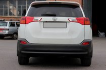 Toyota Rav 4 2013–2018 Bakre skyddsbåge AK002 Black (rostfritt stål) foto 3