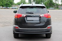 Toyota Rav 4 2013–2018 Bakre skyddsbåge AK002 Black (rostfritt stål) foto 5