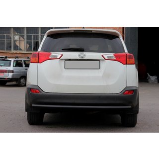 Bakre skyddsbåge AK002 Black (rostfritt stål) Toyota Rav 4 2013–2018 foto 3