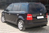 Volkswagen Touran 2003–2010 Bakre hörndelar AK003 Black (2 st, rostfritt stål) foto 3