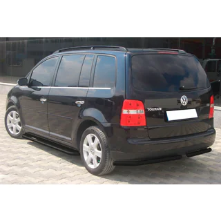 Bakre hörndelar AK003 Black (2 st, rostfritt stål) foto 3