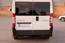 Fiat Ducato 2006–2025 Bakre hörndelar AK003 Black (2 st, rostfritt stål) foto 6