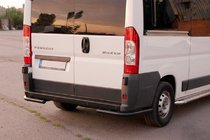 Peugeot Boxer 2006–2025 Bakre hörndelar AK003 Black (2 st, rostfritt stål) foto 2