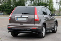 Honda CRV 2012–2016 Bakre skyddsbåge AK008 Black (rostfritt stål) foto 3