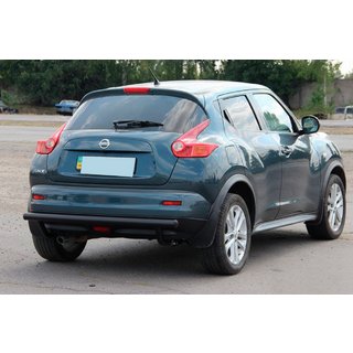 Bakre skyddsbåge AK002 Black (rostfritt stål) Nissan Juke 2010–2019 foto 3