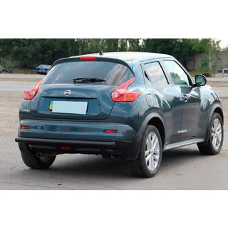 Bakre skyddsbåge AK002 Black (rostfritt stål) Nissan Juke 2010–2019 foto 3