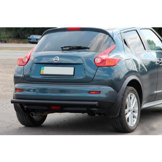 Bakre skyddsbåge AK002 Black (rostfritt stål) Nissan Juke 2010–2019 foto 1