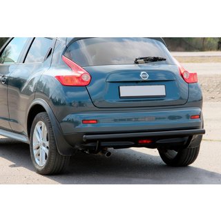 Bakre skyddsbåge AK002 Black (rostfritt stål) Nissan Juke 2010–2019 foto 2