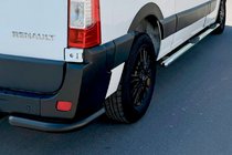 Renault Master 2011–2023 Bakre hörndelar AK003 Black (2 st, rostfritt stål) foto 5