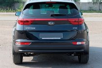 Kia Sportage 2015–2021 Bakre skyddsbåge AK002 Black (rostfritt stål) foto 2