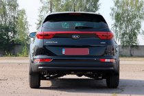 Kia Sportage 2015–2021 Bakre skyddsbåge AK002 Black (rostfritt stål) foto 4