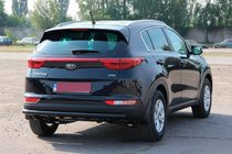 Kia Sportage 2015–2021 Bakre skyddsbåge AK002 Black (rostfritt stål) foto 3