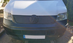 Volkswagen T5 Transporter 2003–2010 Övre vinterfront för grill Matt med isolering foto 2