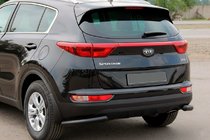 Kia Sportage 2015–2021 Bakre hörnskydd AK003 Black (rostfritt stål) foto 1