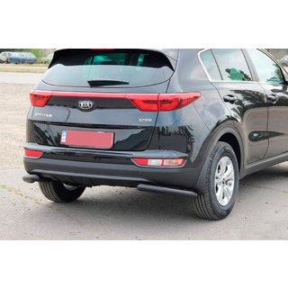 Bakre hörnskydd AK003 Black (rostfritt stål) Kia Sportage 2015–2021 foto 2