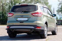 Ford Kuga/Escape 2013–2019 Bakre skyddsbåge AK002 Black (rostfritt stål) foto 3